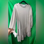 French Grey Dress size Medium Photo 1