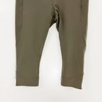 Lululemon  In Movement Crop Everlux Legging In Sage Size 10 Photo 5