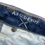 American Eagle  Super Stretch Super Hi-Rise Shortie Cut-Off Jean Shorts Photo 4