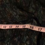 THEYSKENS’ THEORY Darwi Green Multi Silk Blend Tiered Tunic Mini Dress EUC S Photo 6