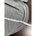 Lululemon  Gray Long Sleeve Athletic Top Thumbholes V Neck Women's Photo 4