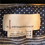 Anthropologie ‎ blue striped romper size 6 Photo 12