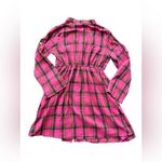 Fancyinn  Pink Plaid Mini Dress new with tags size small Photo 10