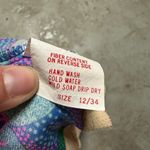 VINTAGE UNION MADE 1960s GROOVY FLORAL PRINT SWIM TOP TAGGED A SIZE 12 WOMENS Pink Photo 7