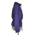 POWDERHORN Western Sport Purple Ski Snow Jacket Cinched Waist Size 14 VINTAGE Photo 2