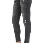 KanCan USA KanCan Black Super Skinny Moto Jeans Photo 2