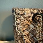 Kate Spade  Gold Coast Maryanne Snakeprint Quilted Leather Shoulder Bag Photo 3