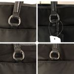 Coach  black nylon & leather tote  Photo 10