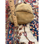 Free People Suede Leather Slouchy Bucket Bag Brown Crossbody Tote Boho Photo 3