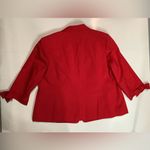Jones Studio  Vibrant Red Women's Blazer Photo 8