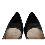 DKNY  Shay Leather & Patent Black High Heel Pumps Size 8.5 Photo 3