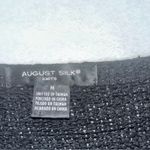 August Silk  Black Knit Top Photo 2