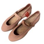 Easy Spirit Women's Cacia Round Toe Mary Jane Leather Ballet Flats Pink Size 9 W Photo 5