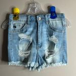 Kancan summer lovin’ high rise shorts small Blue Photo 0
