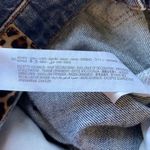 ZARA  High Rise Straight Distressed Raw Hem Jeans 4 Photo 8