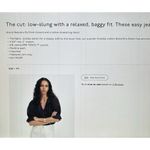 Madewell  Drawstring Jean Shorts: Airy Denim Edition Tile White Size 28 NU169 $88 Photo 7