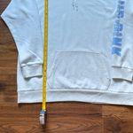 PINK - Victoria's Secret PINK Victoria’s Secret Women’s Campus Hoodie Baby Blue Sweatshirt Size Large NWT Photo 3