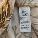 Madewell New  Angelina Maxi Dress Yellow Floral Print Size 10 Photo 10