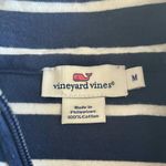 Vineyard Vines  Navy and White Striped Quarter-Zip Photo 3