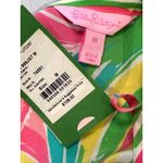 Lilly Pulitzer Dusk Camisole Racer Back 100% Silk Flamingo Print Size M Photo 12