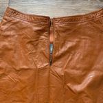 NWT Tinley Road Tan Faux Leather Mini Skirt M Size M Photo 8