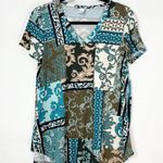 Honeyme Paisley Top Short sleeve Small Photo 0