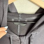 Lululemon Set Aside Zip Hoodie in Black Oversized Fit High-Low Cotton Wool L/XL Photo 5