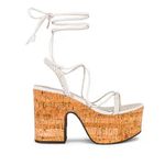 Schutz Maxima Cutout Cork Sandal, size 8.5 Photo 0