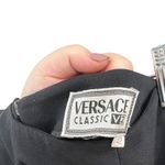 Versace  Classic V2 Black Pleated Ankle Pants Dress Pants‎ Size 42 US 6 Photo 9