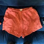 Vitamin A  Pink Button Down Shirt & shorts sz M Photo 7