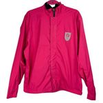 Nike Vtg 90s Y2K  International Hot Pink Windbreaker Jacket Photo 0