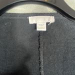 J. Jill Women's 3X Plus Black Open Front Cardigan Linen Blend Lightweight Elbow Size undefined Photo 5