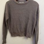 Urban Outfitters SOLID GRAY SCOOP NECK SWEATER SIZE XS (L8) Photo 0