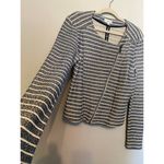 Lou & grey  Knit Moto Jacket Striped Coastal Parisian Minimalist Scandi Layers Photo 2