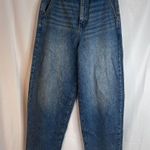 Wild Fable NWT Mid Rise Baggy Denim Jean Slouchy Back Cinch Tab Size 4/29 Photo 10