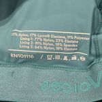 Outdoor Voices Sports Bra Womens Small Turquoise Green Stretch Athletic Padded Photo 2