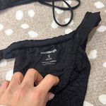 Blackbough  Swim Bikini Set Jaguar Roselle roses cheeky ruched bottoms halter top Photo 2