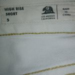 Bullhead 5 29 High Rise Shredded Super Baby Blue Jeans Shorts Size undefined Photo 4