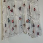 ZARA  Tiered Embroidered Dress sz S Photo 3