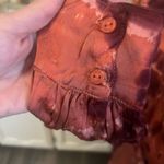 Young Fabulous and Broke Rust Satin Fabric Photo 3