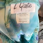 Vintage‎ L'Gante Floral Skirt Set Blue Size 12 Photo 10