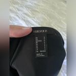 Black One Shoulder Crop Top Photo 2