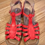 Kate Spade Women's Fisherman Sandals Red Size 10 Summer Casual Photo 0