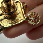 Wheelbarrow Of Hearts / Cupid’s Bow Heart Lot Of 2 Brooch Pin Red Gold Tone Photo 9