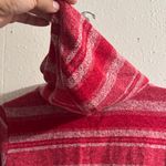 Sunday Red and White Striped Hoodie Size 1X Photo 5