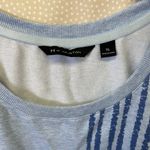 H by Halston Engineered Grid Print French Terry Pullover Top A287112 Photo 4