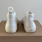 Madewell Sidewalk High-Top Sneakers in Pale Parchment, Size 10 Photo 2