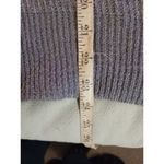 Fenn Wright Manson  womens wool blend silver metalic sweater size medium pullover Photo 5