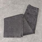 ardene 90s jeans size 09 30x31 high rise gray wash EUC Wide Leg Straight Photo 0