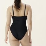 ANDIE ‎ The Cheeky Amalfi One Piece Swimsuit Black size Large NWT Photo 1